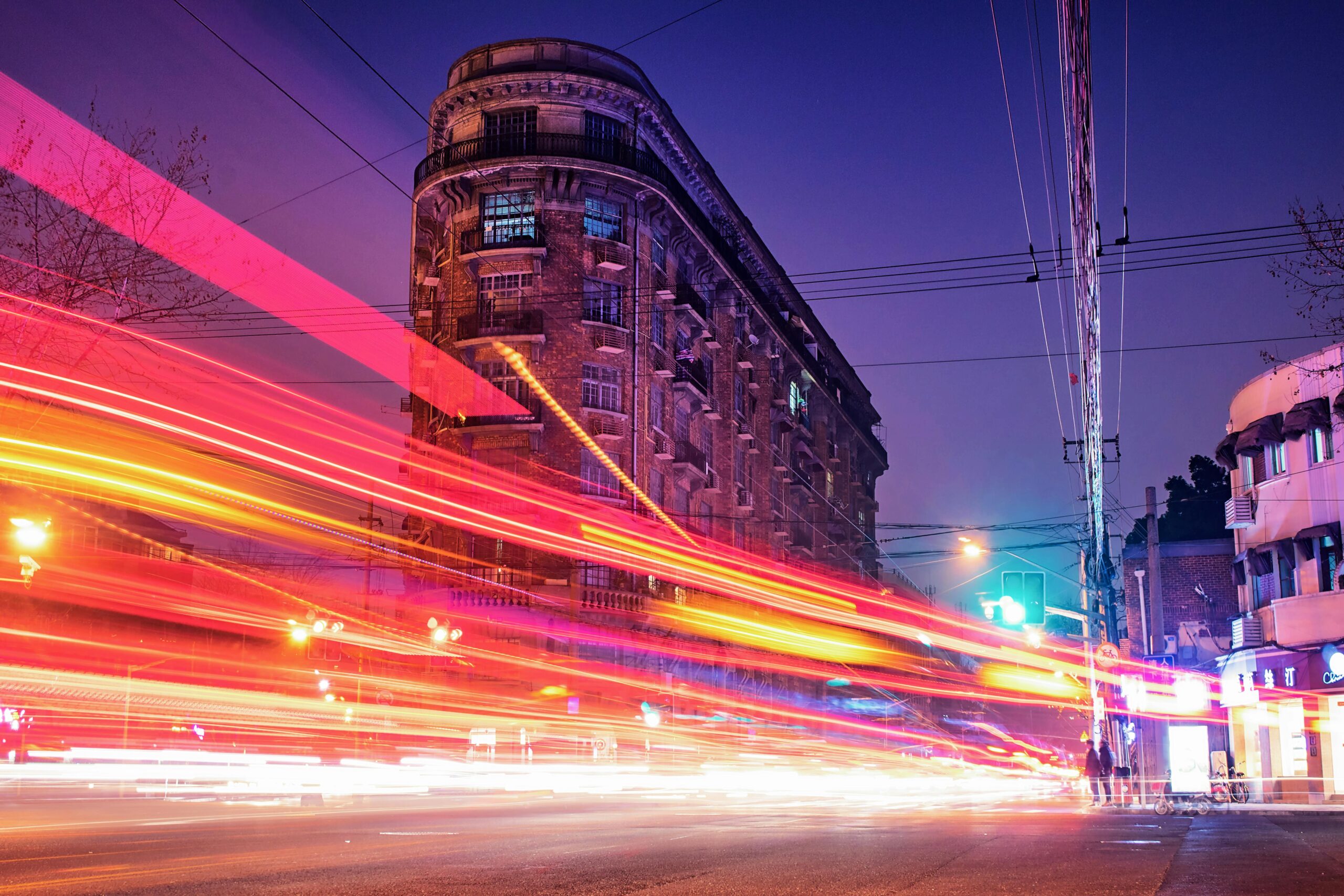 Time-lapse Photography of Brown Concrete Building